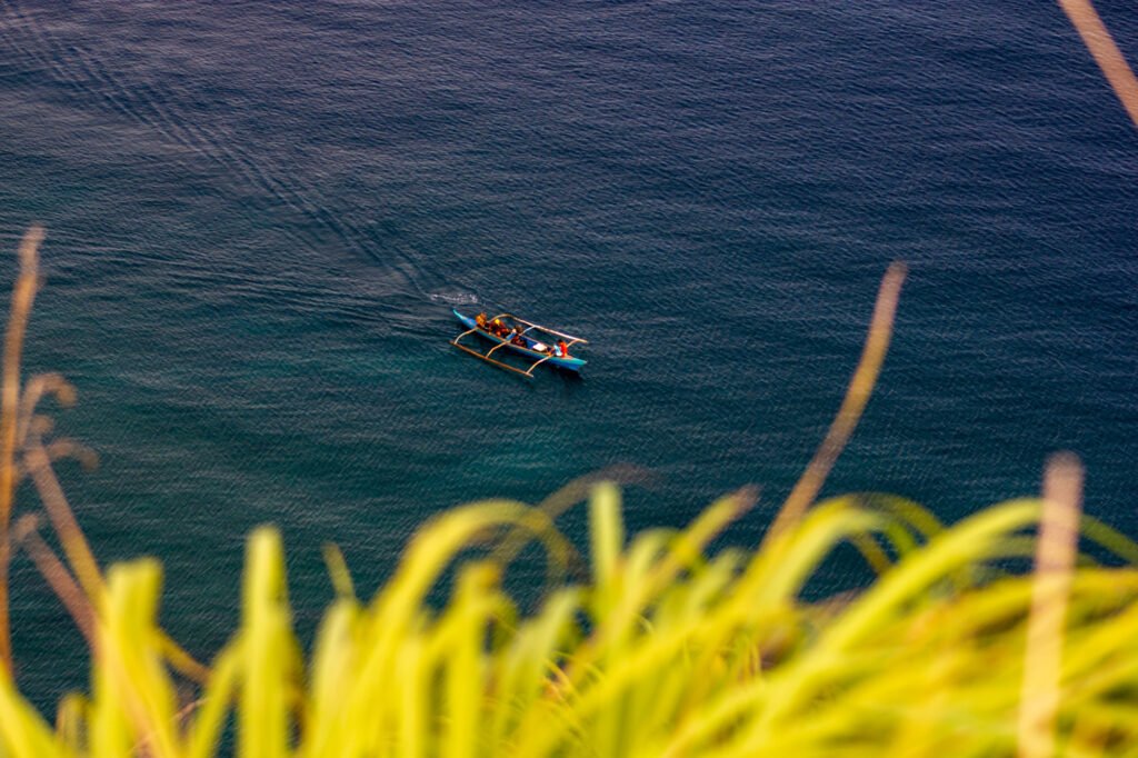 bateau, mer bleue, Biliran, Philippines, travel planner, voyage en immersion