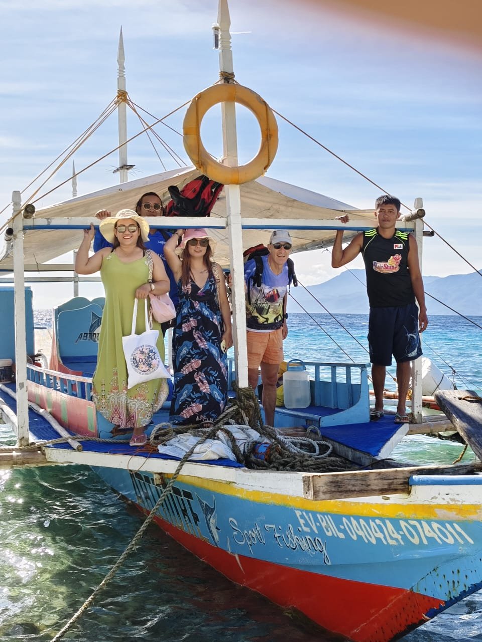 Banka pour Sambawan avec chezmamang, aux philippines